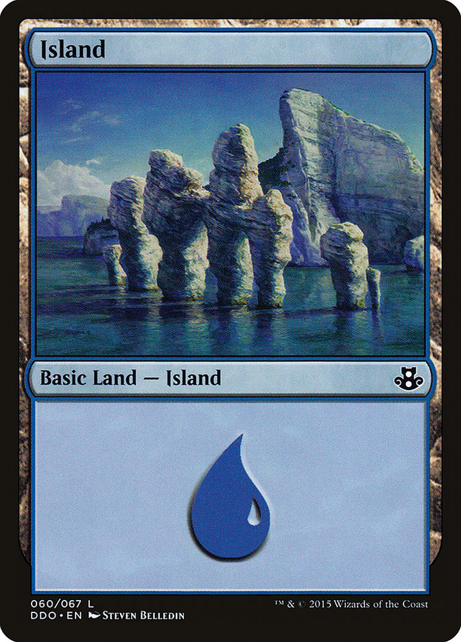 Island (60) [Duel Decks: Elspeth vs. Kiora] | Fandemonia Ltd