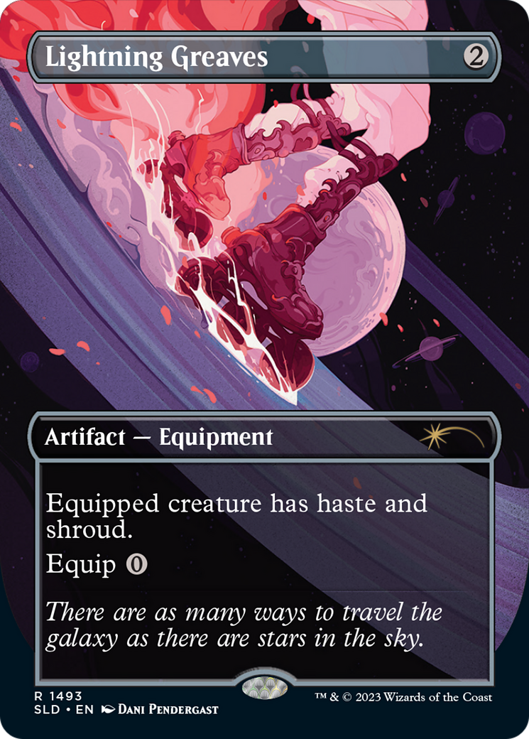 Lightning Greaves (1493) [Secret Lair Drop Series] | Fandemonia Ltd