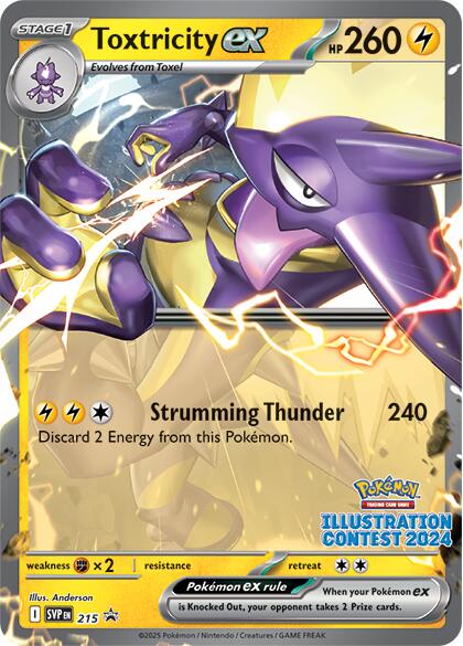 Toxtricity ex (215) [Scarlet & Violet: Black Star Promos] | Fandemonia Ltd