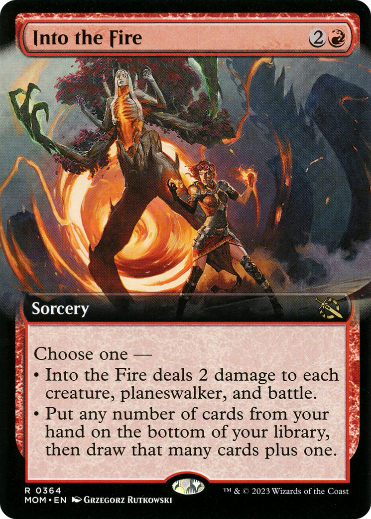 Into the Fire (Extended Art) [March of the Machine] | Fandemonia Ltd