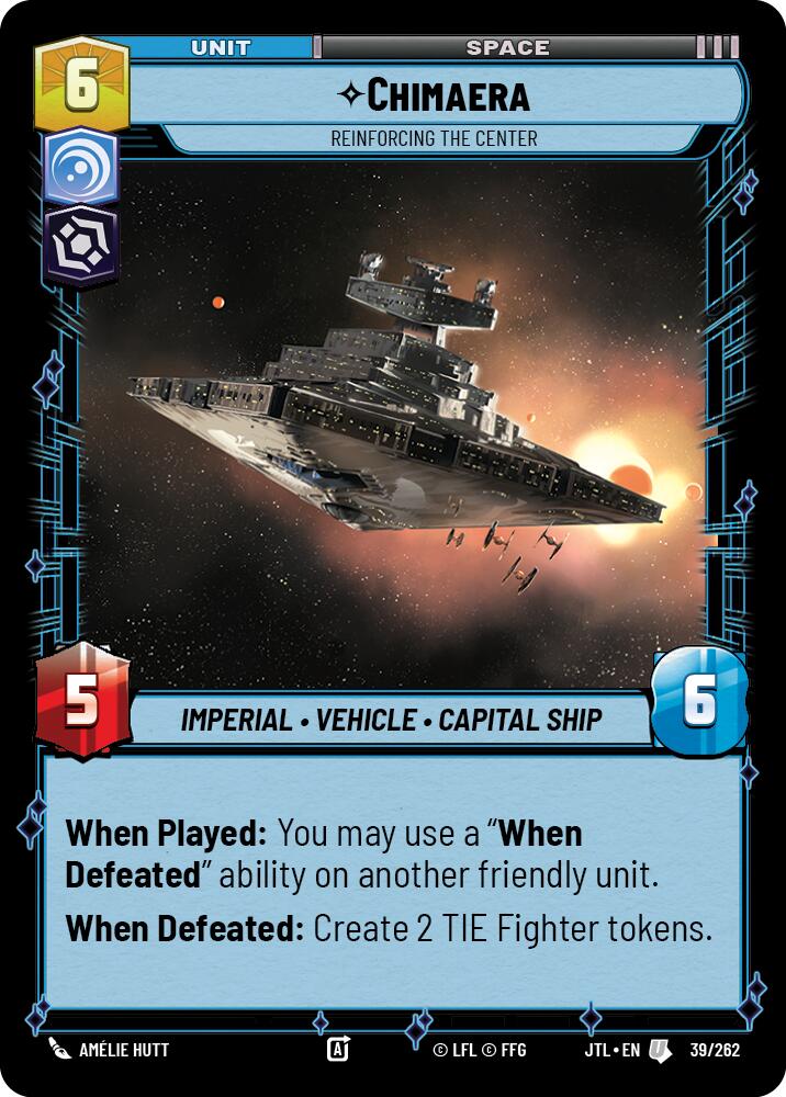 Chimaera - Reinforcing the Center (039/262) (039/262) [Jump to Lightspeed] | Fandemonia Ltd