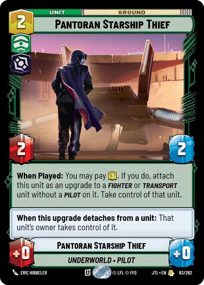 Pantoran Starship Thief (083/262) (083/262) [Jump to Lightspeed] | Fandemonia Ltd