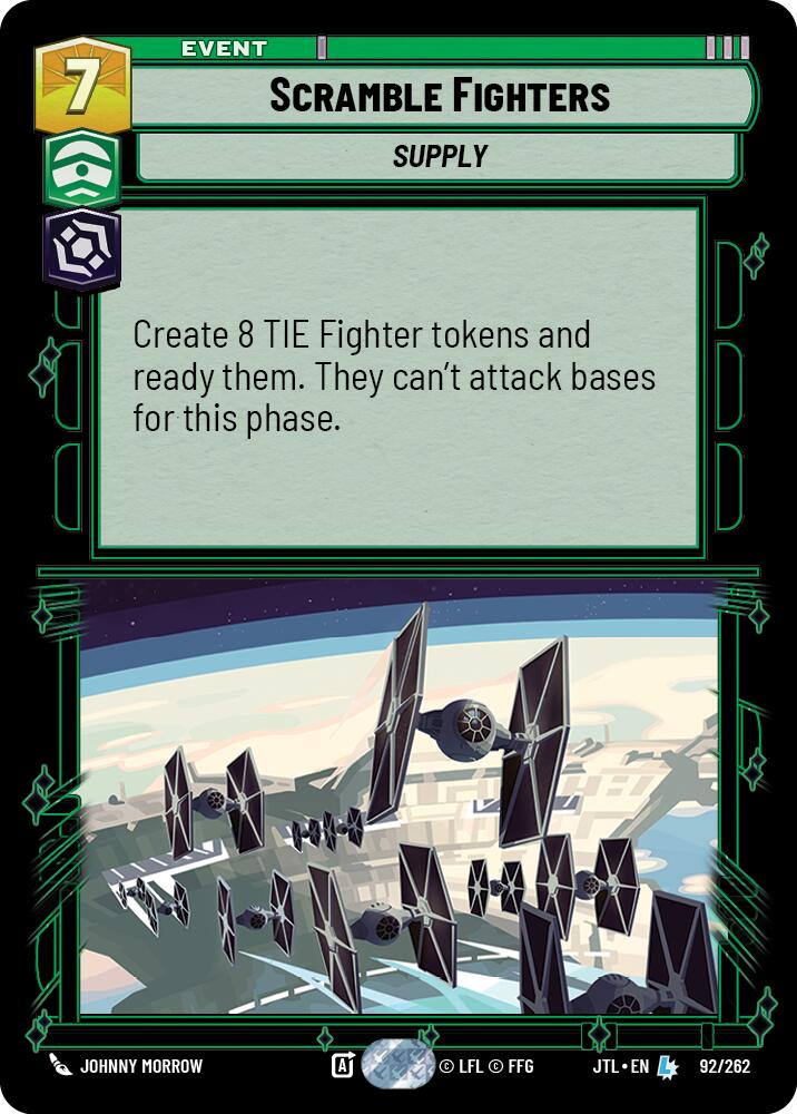 Scramble Fighters (092/262) (092/262) [Jump to Lightspeed] | Fandemonia Ltd