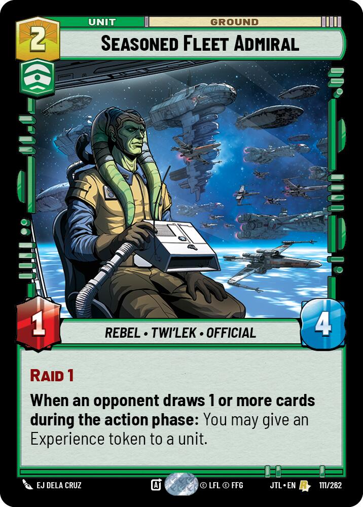 Seasoned Fleet Admiral (111/262) (111/262) [Jump to Lightspeed] | Fandemonia Ltd
