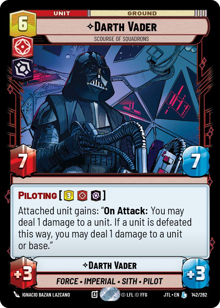Darth Vader - Scourge of Squadrons (142/262) (142/262) [Jump to Lightspeed] | Fandemonia Ltd