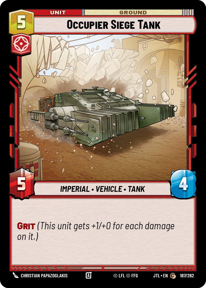 Occupier Siege Tank (167/262) (167/262) [Jump to Lightspeed] | Fandemonia Ltd
