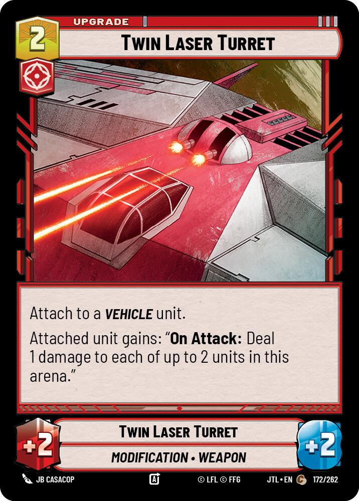 Twin Laser Turret (172/262) (172/262) [Jump to Lightspeed] | Fandemonia Ltd