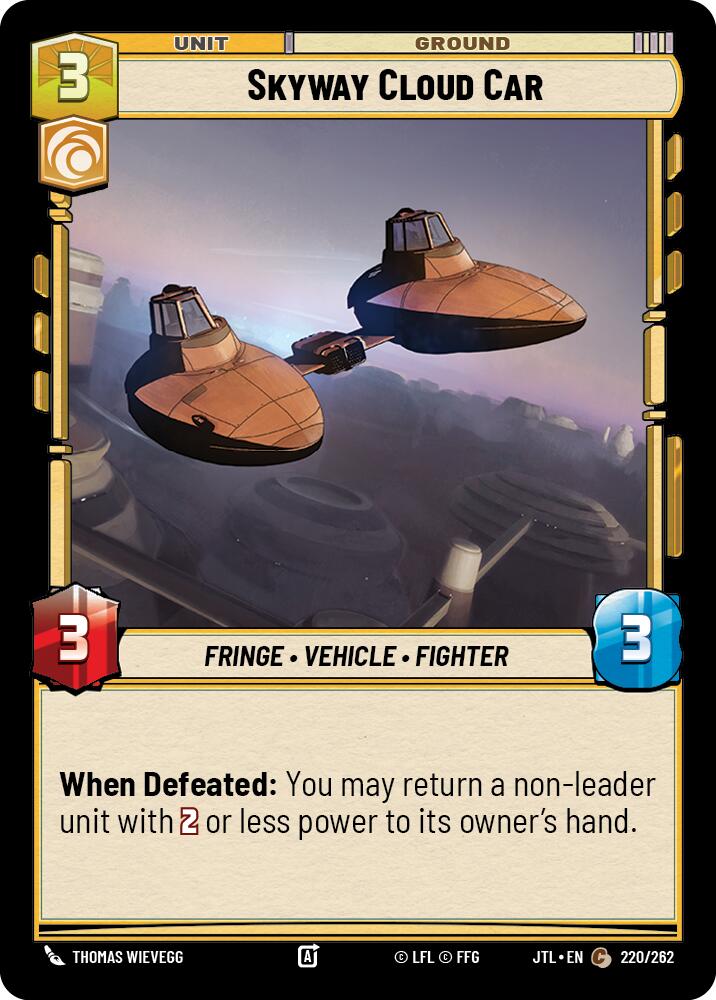 Skyway Cloud Car (220/262) (220/262) [Jump to Lightspeed] | Fandemonia Ltd