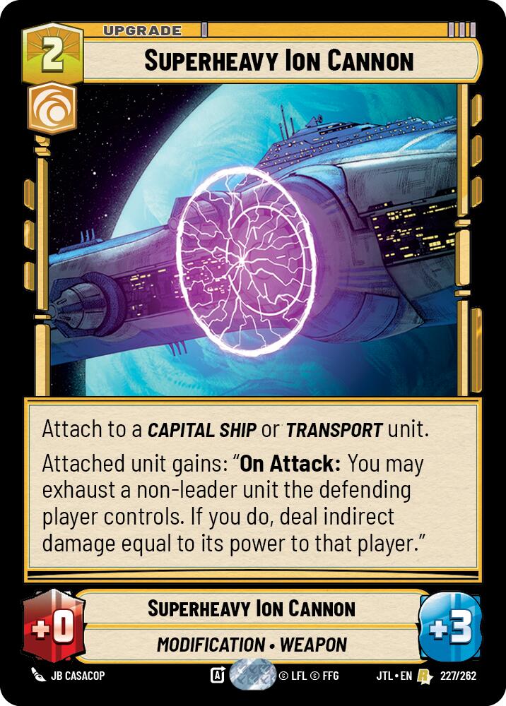 Superheavy Ion Cannon (227/262) (227/262) [Jump to Lightspeed] | Fandemonia Ltd