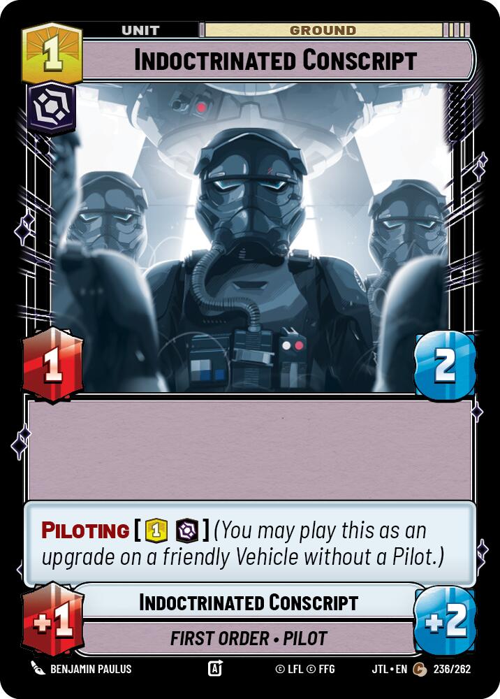 Indoctrinated Conscript (236/262) (236/262) [Jump to Lightspeed] | Fandemonia Ltd