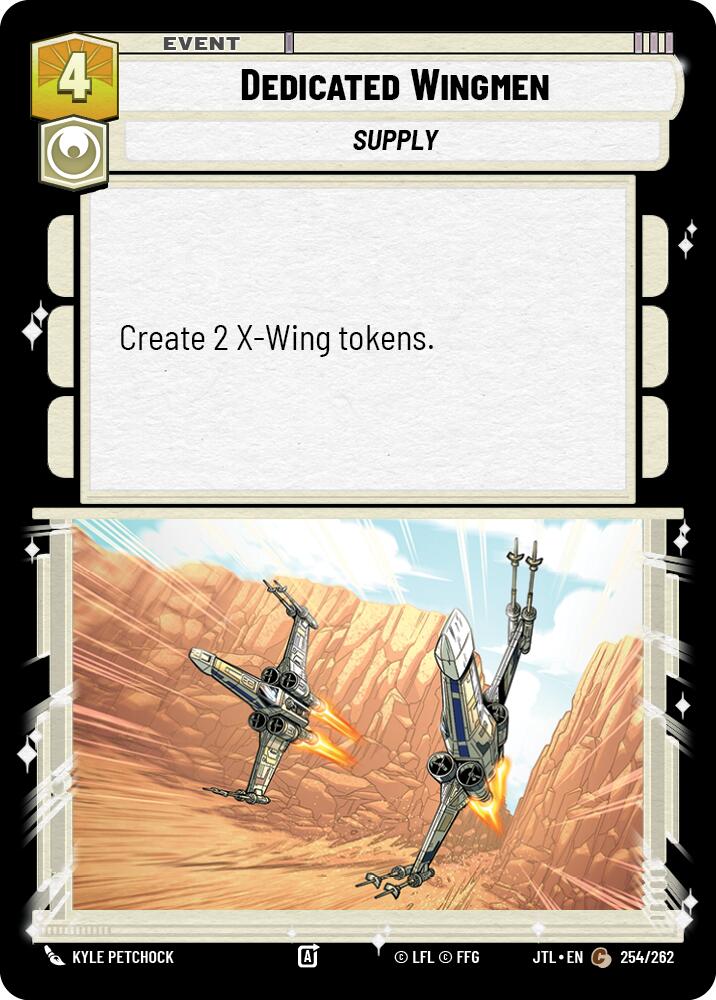 Dedicated Wingmen (254/262) (254/262) [Jump to Lightspeed] | Fandemonia Ltd
