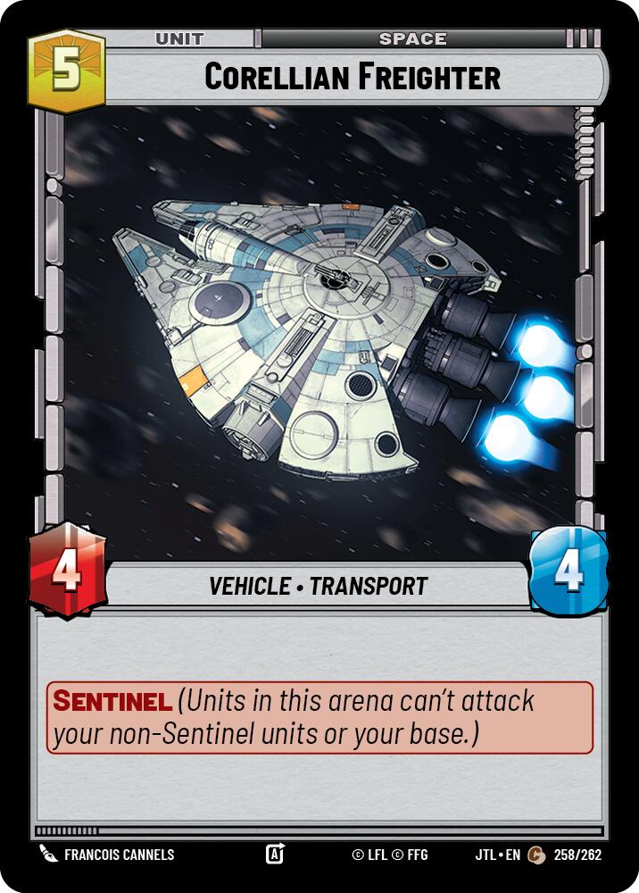 Corellian Freighter (258/262) (258/262) [Jump to Lightspeed] | Fandemonia Ltd