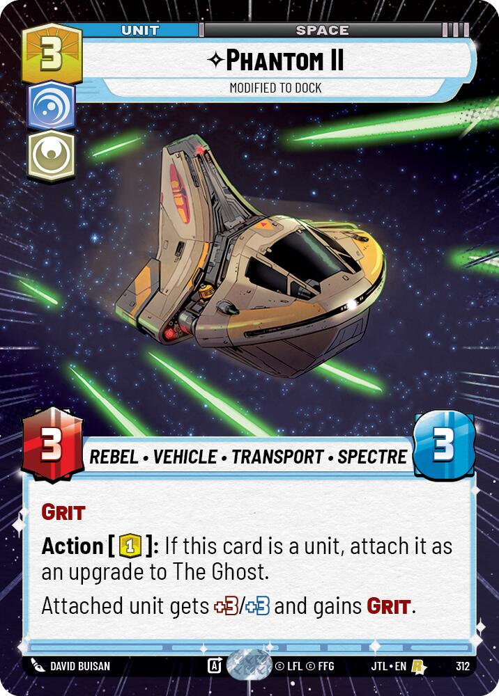 Phantom II - Modified to Dock (312) (Hyperspace) (312) [Jump to Lightspeed] | Fandemonia Ltd
