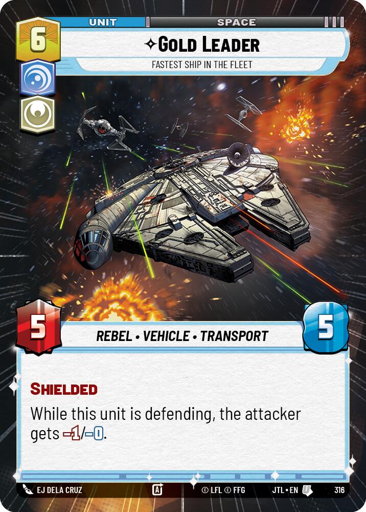 Gold Leader - Fastest Ship in the Fleet (316) (Hyperspace) (316) [Jump to Lightspeed] | Fandemonia Ltd