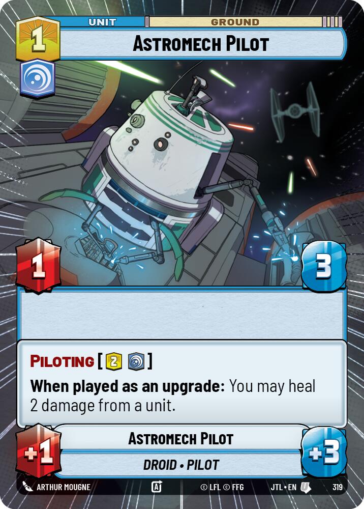 Astromech Pilot (319) (Hyperspace) (319) [Jump to Lightspeed] | Fandemonia Ltd