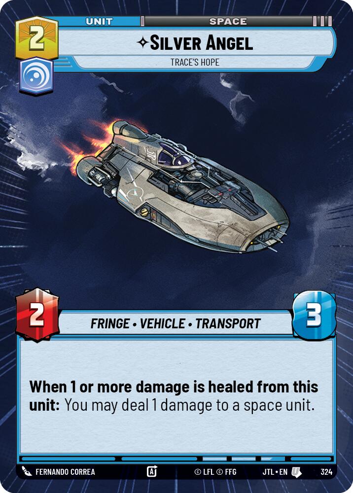 Silver Angel - Trace's Hope (324) (Hyperspace) (324) [Jump to Lightspeed] | Fandemonia Ltd