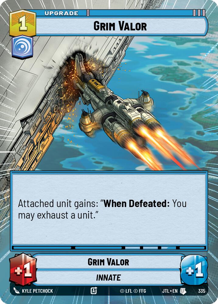 Grim Valor (335) (Hyperspace) (335) [Jump to Lightspeed] | Fandemonia Ltd