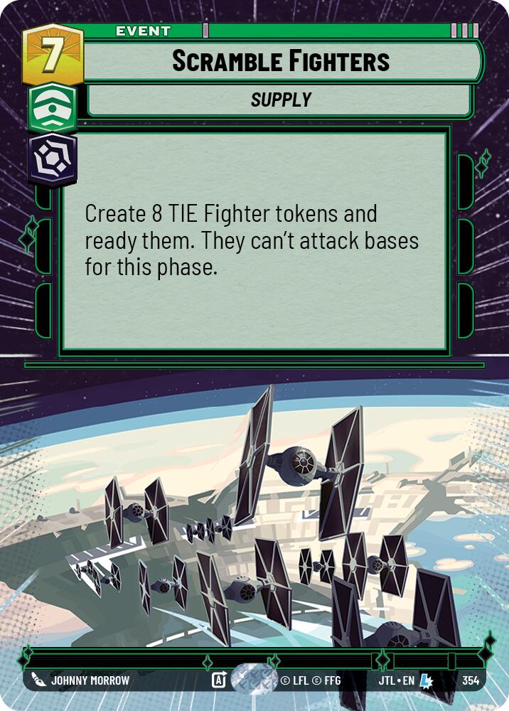 Scramble Fighters (354) (Hyperspace) (354) [Jump to Lightspeed] | Fandemonia Ltd