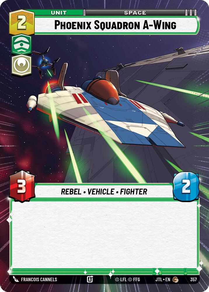 Phoenix Squadron A-Wing (357) (Hyperspace) (357) [Jump to Lightspeed] | Fandemonia Ltd