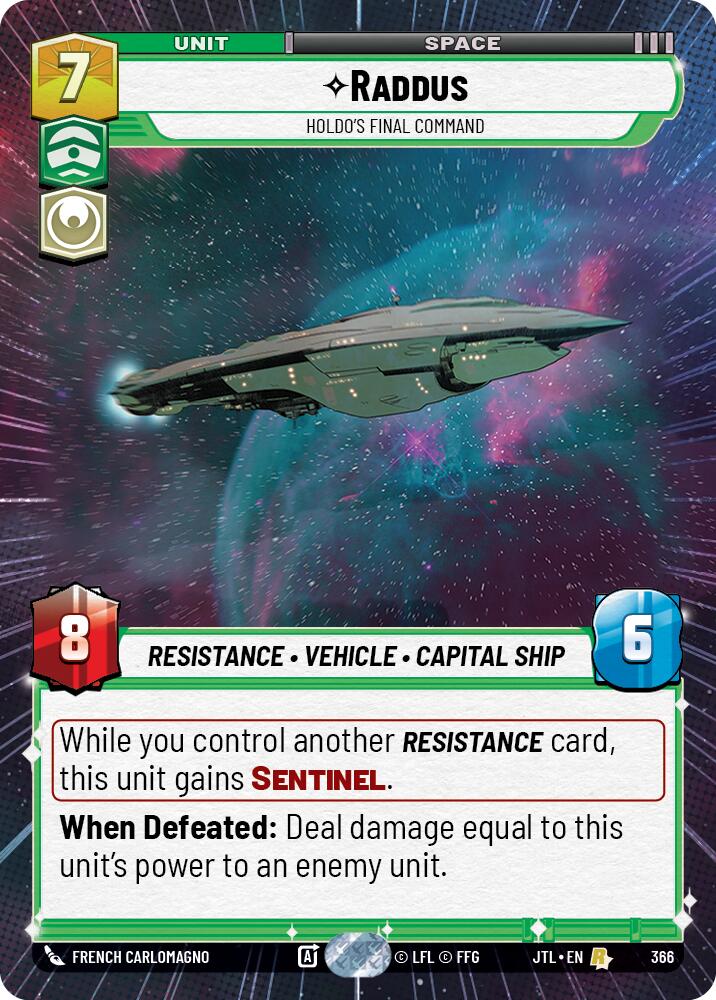 Raddus - Holdo's Final Command (366) (Hyperspace) (366) [Jump to Lightspeed] | Fandemonia Ltd