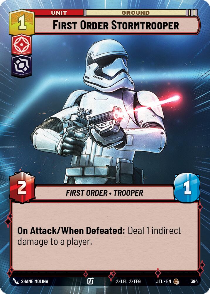 First Order Stormtrooper (394) (Hyperspace) (394) [Jump to Lightspeed] | Fandemonia Ltd