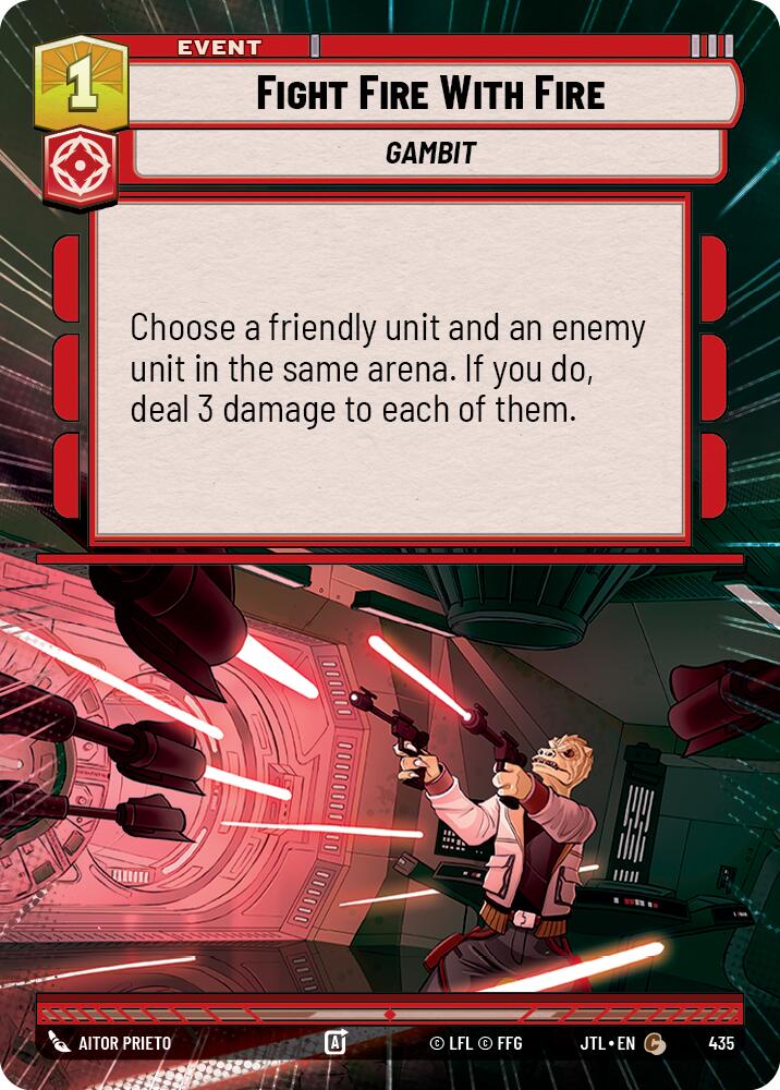 Fight Fire With Fire (435) (Hyperspace) (435) [Jump to Lightspeed] | Fandemonia Ltd