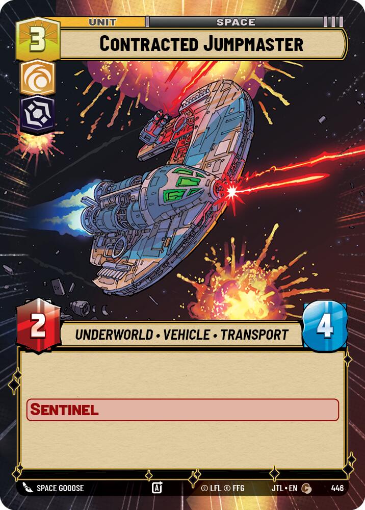 Contracted Jumpmaster (446) (Hyperspace) (446) [Jump to Lightspeed] | Fandemonia Ltd