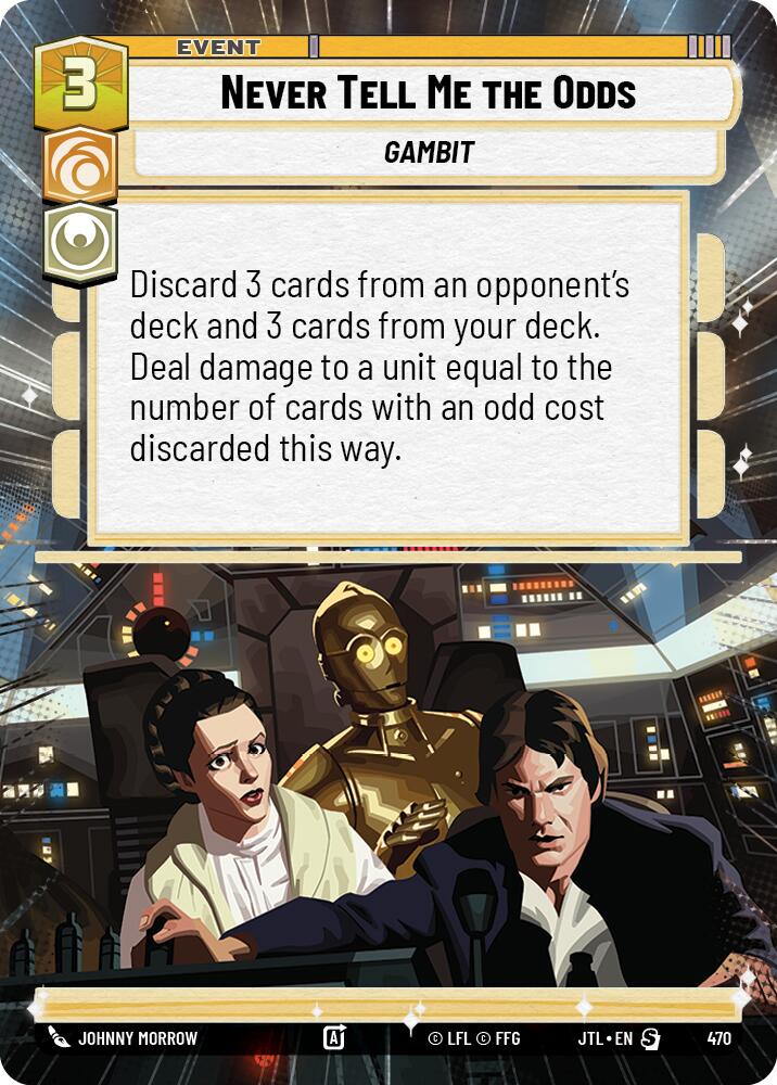 Never Tell Me the Odds (470) (Hyperspace) (470) [Jump to Lightspeed] | Fandemonia Ltd
