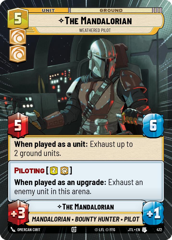 The Mandalorian - Weathered Pilot (472) (Hyperspace) (472) [Jump to Lightspeed] | Fandemonia Ltd