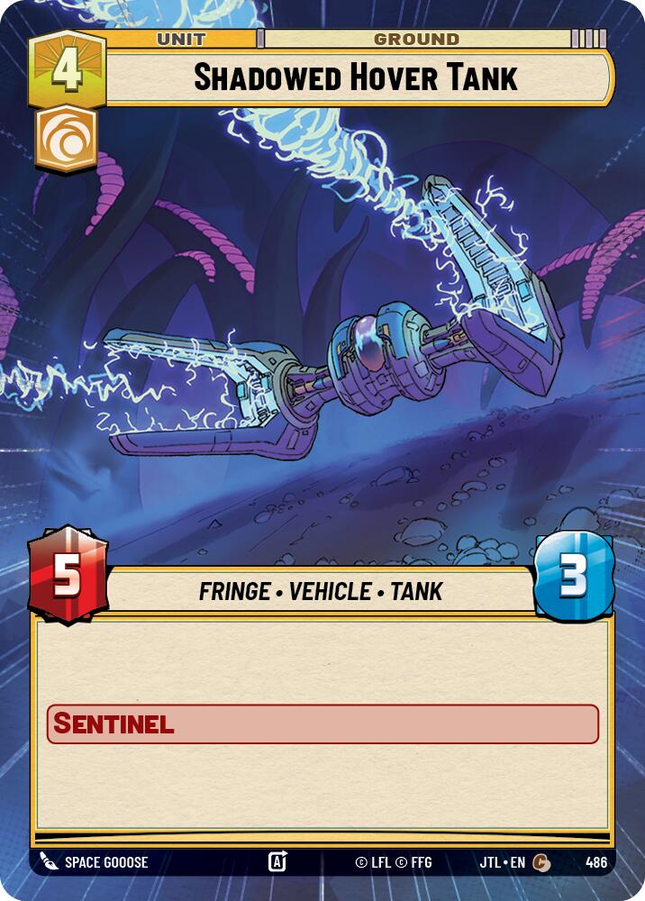 Shadowed Hover Tank (486) (Hyperspace) (486) [Jump to Lightspeed] | Fandemonia Ltd