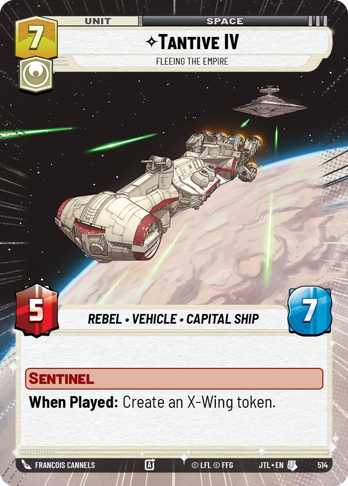 Tantive IV - Fleeing the Empire (514) (Hyperspace) (514) [Jump to Lightspeed] | Fandemonia Ltd