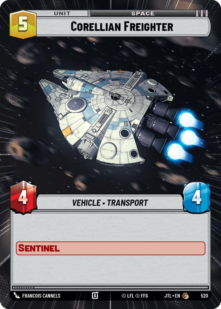 Corellian Freighter (520) (Hyperspace) (520) [Jump to Lightspeed] | Fandemonia Ltd
