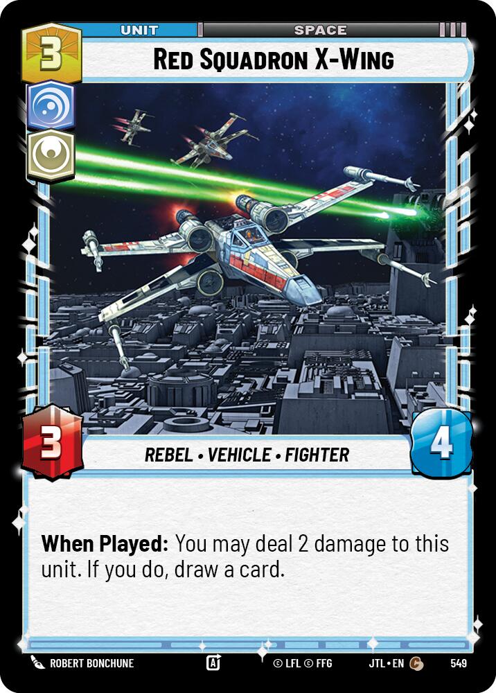 Red Squadron X-Wing (549) (549) [Jump to Lightspeed] | Fandemonia Ltd