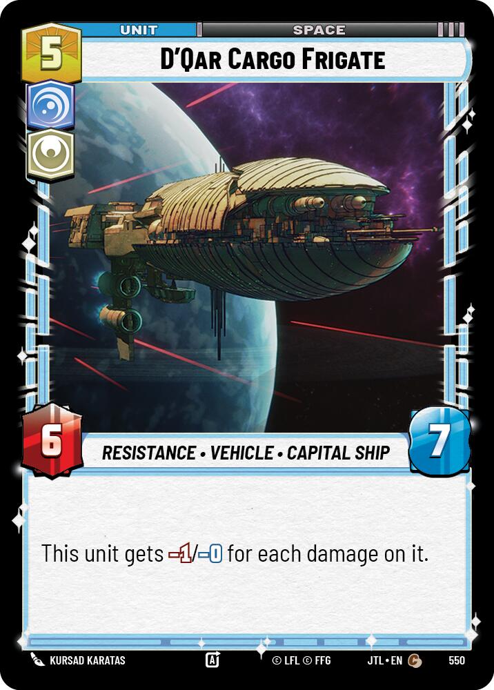 D'Qar Cargo Frigate (550) (550) [Jump to Lightspeed] | Fandemonia Ltd