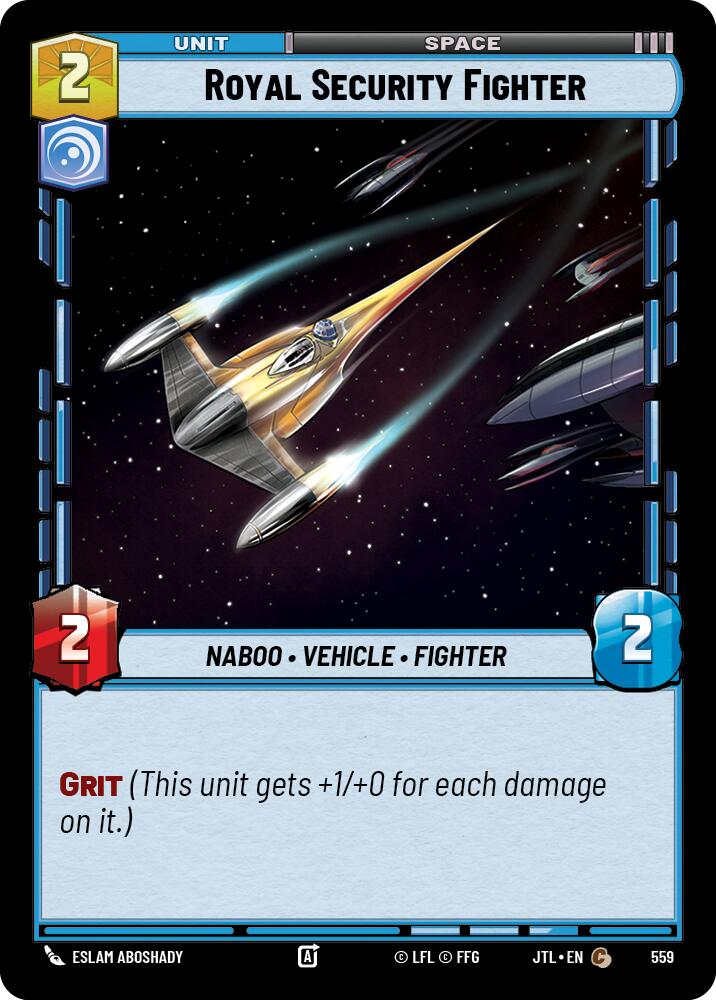 Royal Security Fighter (559) (559) [Jump to Lightspeed] | Fandemonia Ltd