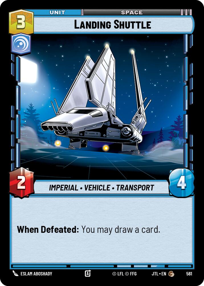 Landing Shuttle (561) (561) [Jump to Lightspeed] | Fandemonia Ltd