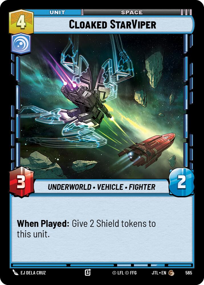 Cloaked StarViper (565) (565) [Jump to Lightspeed] | Fandemonia Ltd