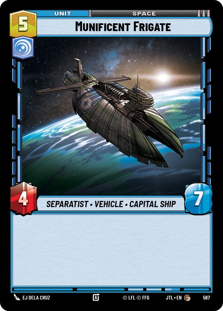 Munificent Frigate (567) (567) [Jump to Lightspeed] | Fandemonia Ltd