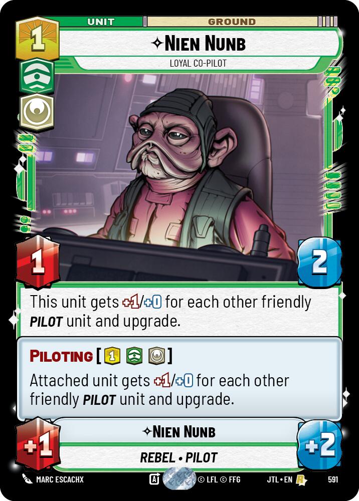 Nien Nunb - Loyal Co-Pilot (591) (591) [Jump to Lightspeed] | Fandemonia Ltd