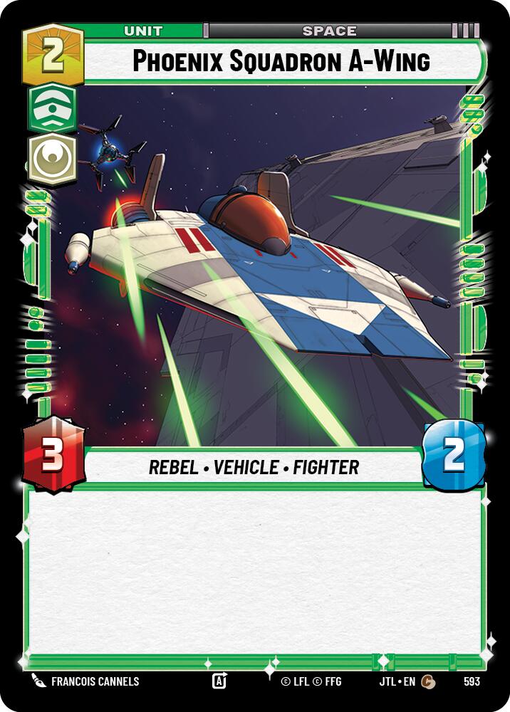 Phoenix Squadron A-Wing (593) (593) [Jump to Lightspeed] | Fandemonia Ltd