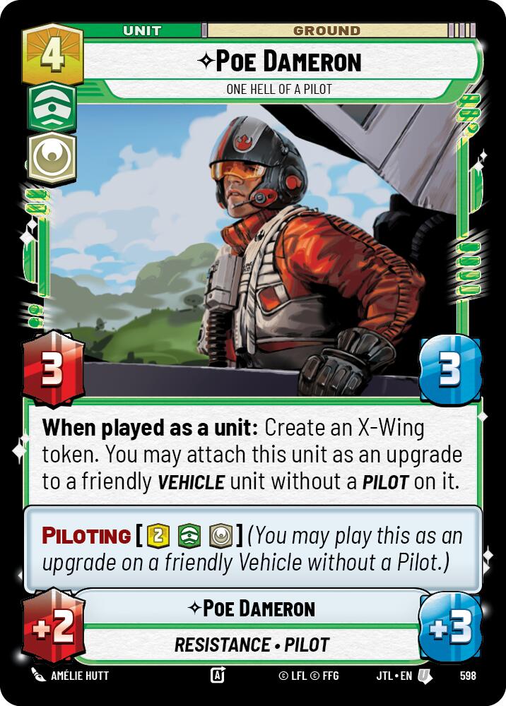 Poe Dameron - One Hell of a Pilot (598) (598) [Jump to Lightspeed] | Fandemonia Ltd