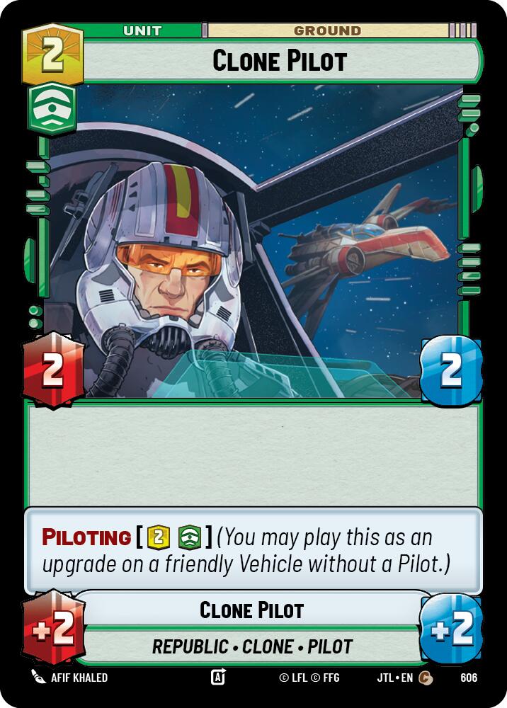 Clone Pilot (606) (606) [Jump to Lightspeed] | Fandemonia Ltd