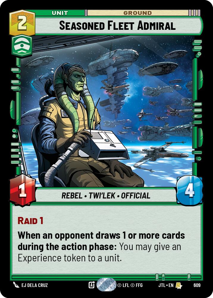Seasoned Fleet Admiral (609) (609) [Jump to Lightspeed] | Fandemonia Ltd