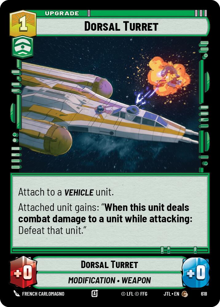 Dorsal Turret (618) (618) [Jump to Lightspeed] | Fandemonia Ltd