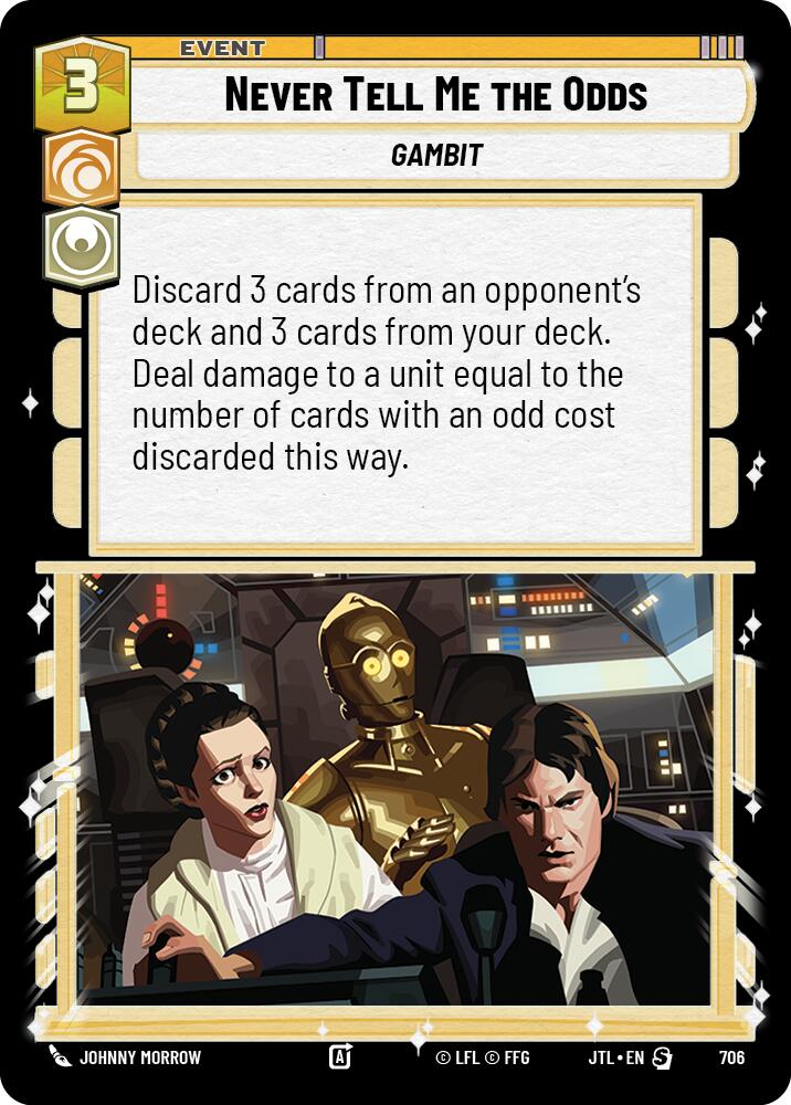 Never Tell Me the Odds (706) (706) [Jump to Lightspeed] | Fandemonia Ltd