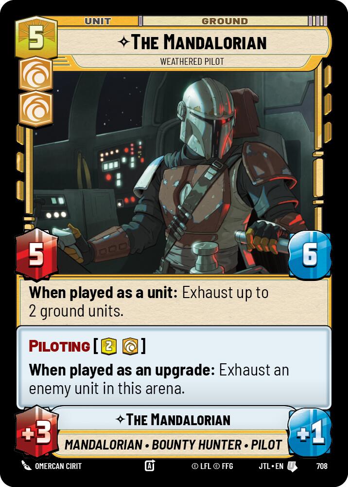 The Mandalorian - Weathered Pilot (708) (708) [Jump to Lightspeed] | Fandemonia Ltd