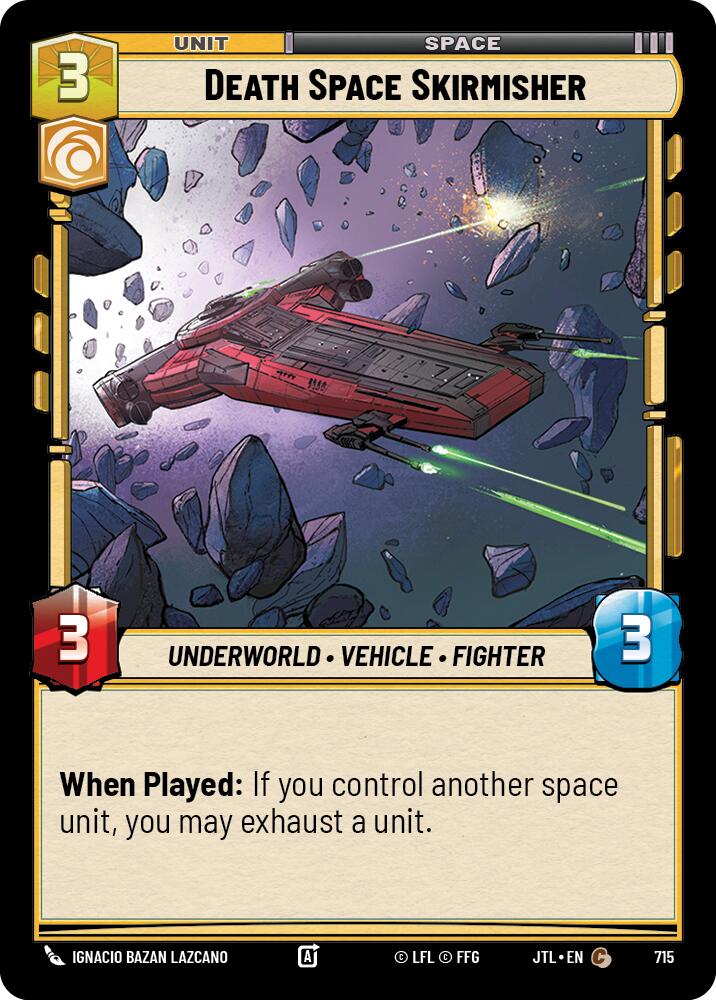Death Space Skirmisher (715) (715) [Jump to Lightspeed] | Fandemonia Ltd