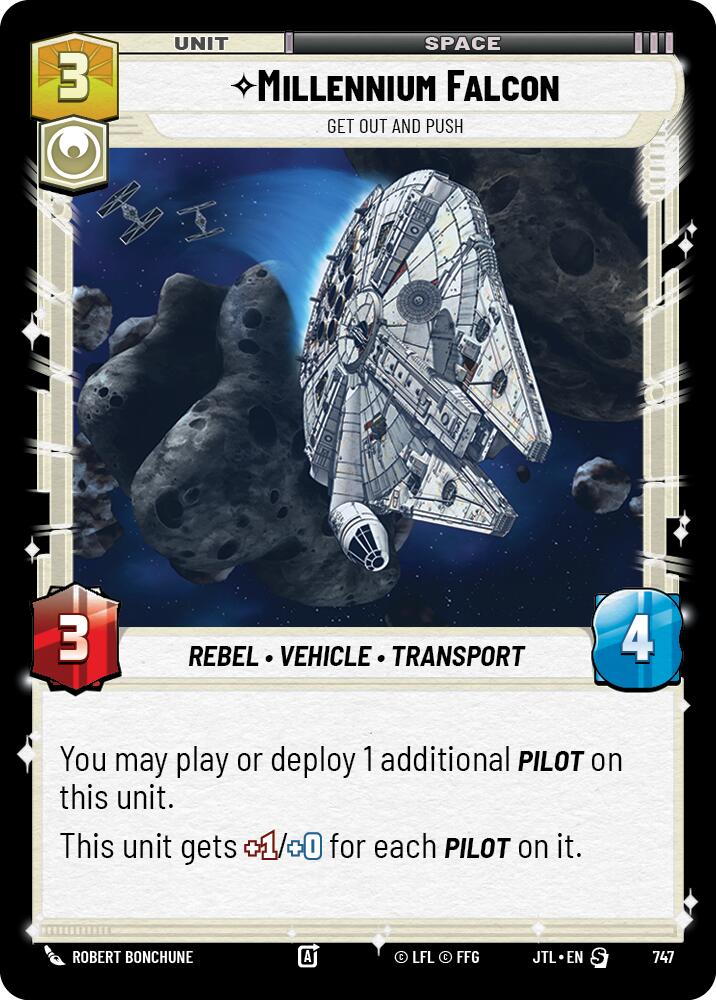 Millennium Falcon - Get Out And Push (747) (747) [Jump to Lightspeed] | Fandemonia Ltd