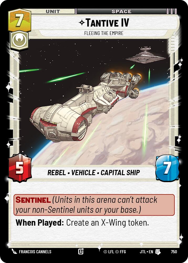 Tantive IV - Fleeing the Empire (750) (750) [Jump to Lightspeed] | Fandemonia Ltd