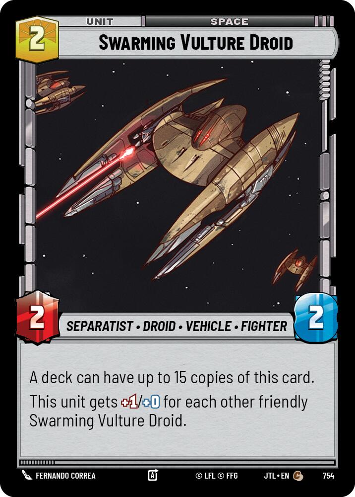 Swarming Vulture Droid (754) (754) [Jump to Lightspeed] | Fandemonia Ltd